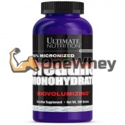Creatine Monohydrate [100% Micronized Powder] (300 гр: 60 порций), Ultimate Nutrition