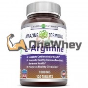 L-Arginine (100 шт по 1000 мг), Amazing Nutrition
