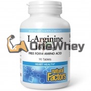 L-Arginine (90 шт по 1000 мг), Natural Factors