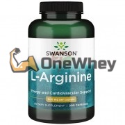 L-Arginine (200 шт по 500 мг), Swanson