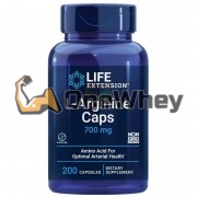 L-Arginine капс (200 шт по 700 мг), Life Extension
