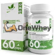Glucosamine HCL, Chondroitin [with MSM] (60 шт), NaturalSupp