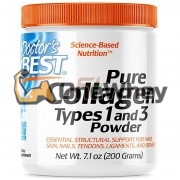 Pure Collagen Powder [Types I & III] (200 гр), Doctor's Best