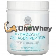 Hydrolyzed Collagen Peptides with Turmeric MCT & Ginger (400 гр: 26 порций), Solumeve