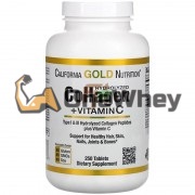 Collagen + Vitamin C (250 шт), California Gold Nutrition