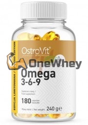 Omega 3-6-9 (180 шт по 1000 мг), OstroVit