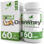 Omega-3 [Concentrate 60%] (60 шт по 1000 мг), NaturalSupp
