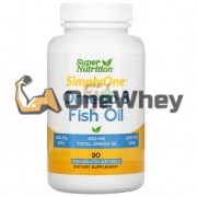 Omega-3 Fish Oil (90 шт по 1000 мг), Super Nutrition