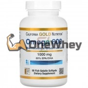Omega 800 [Pharmaceutical Grade Fish Oil] (90 шт по 1000 мг), California Gold Nutrition