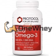 Ultra Omega-3 [500 EPA x 250 DHA] (180 шт), Protocol For Life Balance