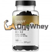 Omega-3 + D3 + K2 (90 шт), OstroVit