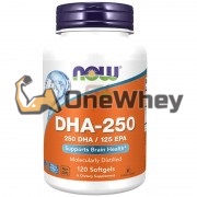 DHA-250 (120 шт по 500 мг), NOW Foods