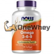 Super Omega 3-6-9 (90 шт по 1200 мг), NOW Foods