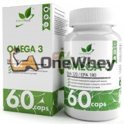Omega-3 [DHA 120 x EPA 180] (60 шт по 1000 мг), NaturalSupp