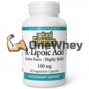 R-Lipoic Acid (60 шт по 100 мг), Natural Factors