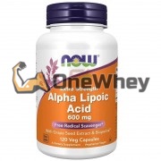 Alpha Lipoic Acid [Extra Strength] (120 шт по 600 мг), NOW Foods