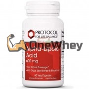 Alpha Lipoic Acid (60 шт по 600 мг), Protocol For Life Balance