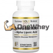 Benfotiamine + Alpha Lipoic Acid (90 шт по 150 мг), California Gold Nutrition