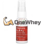 Vitamin D3 & K2 (59 мл), Protocol For Life Balance