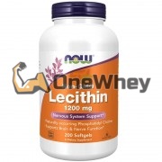 Lecithin [Non-GMO] (200 шт по 1200 мг), NOW Foods