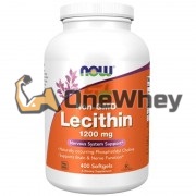 Lecithin [Non-GMO] (400 шт по 1200 мг), NOW Foods