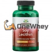 Soy Lecithin [Non-GMO] (90 шт по 1200 мг), Swanson