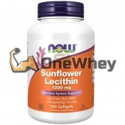 Sunflower Lecithin (100 шт по 1200 мг), NOW Foods