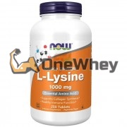 L-Lysine [Double Strength] (250 шт по 1000 мг), NOW Foods