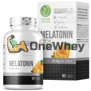Melatonin (90 шт по 10 мг), Nature Foods