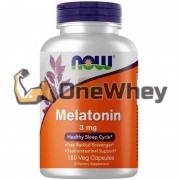 Melatonin (180 шт по 3 мг), NOW Foods