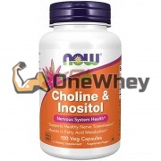 Choline & Inositol (100 шт по 500 мг), NOW Foods