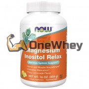 Magnesium Inositol Relax (454 гр: 76 порций), NOW Foods