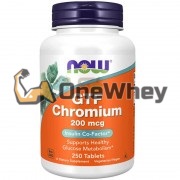 GTF Chromium TRAACS® (250 шт по 200 мкг), NOW Foods