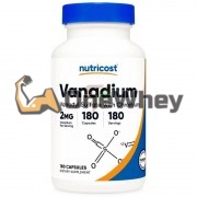 Vanadium [with Chromium] (180 шт), Nutricost