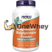 Magnesium Bisglycinate Powder (227 гр), NOW Foods