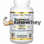 Magnesium Bisglycinate TRAACS® (240 шт), California Gold Nutrition