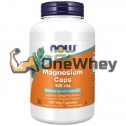 Magnesium капс 400 мг (180 шт), NOW Foods