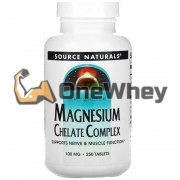Magnesium Chelate Complex (250 шт), Source Naturals