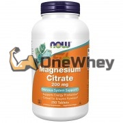 Magnesium Citrate (250 шт по 1330 мг), NOW Foods