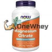 Magnesium Citrate (240 шт), NOW Foods
