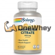 Magnesium Citrate 400 мг (90 шт), Solaray