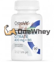 Magnesium Citrate [400 мг ] + B6 (90 шт), OstroVit