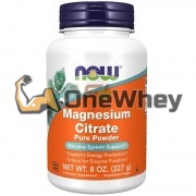 Magnesium Citrate [Pure Powder] (227 гр: 76 порций), NOW Foods