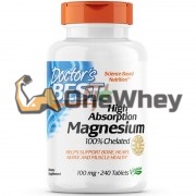 Magnesium [Glycinate Lysinate] (240 шт), Doctor's Best