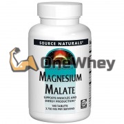 Magnesium Malate (180 шт по 1250 мг), Source Naturals