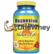 Magnesium Malate (250 шт по 1300 мг), Nature's Life