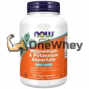 Magnesium & Potassium Aspartate (120 шт), NOW Foods