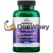 Triple Magnesium Complex (100 шт по 400 мг), Swanson