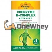 Coenzyme B-Complex [Advanced Formula] (60 шт), Country Life