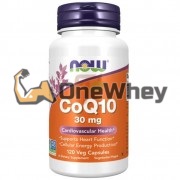 CoQ10 30 мг (120 шт по 30 мг), NOW Foods